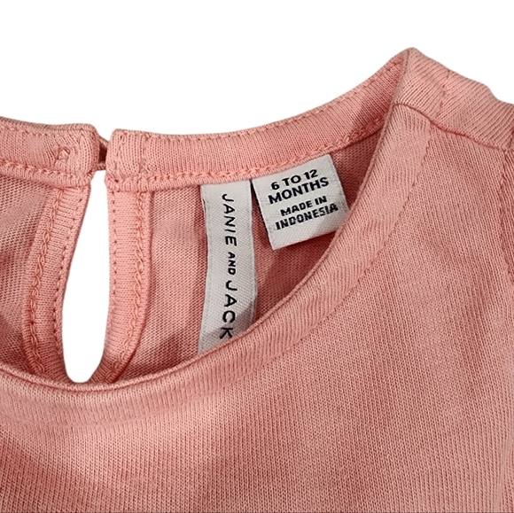 Janie and Jack Tiered Ruffle Jersey Top C0085 - Picture 3 of 4